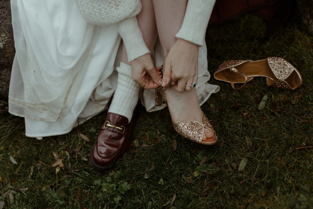chaussures de mariée